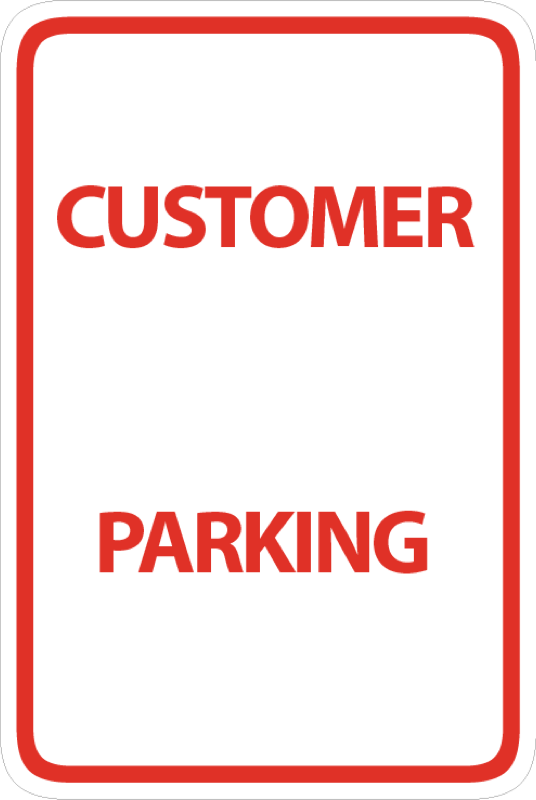 Parking and Regulation Signs 12x18